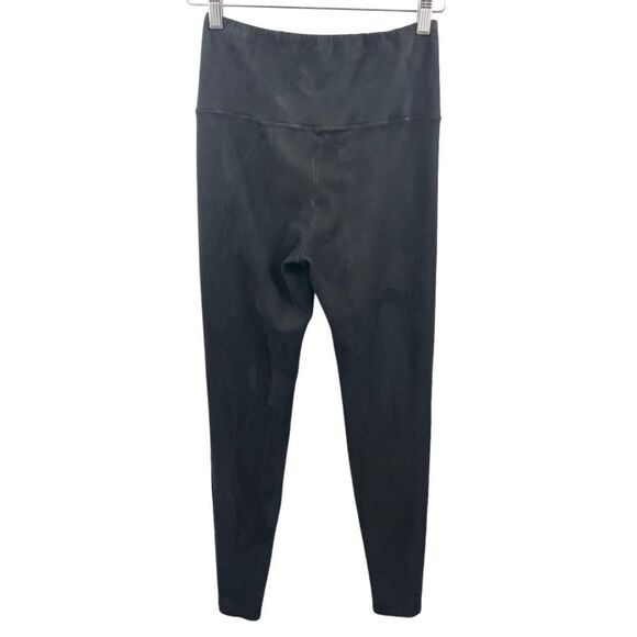 𝅺WILFRED Free Black Vegan Suede Daria Long Leggings Size S - Picture 4 of 4